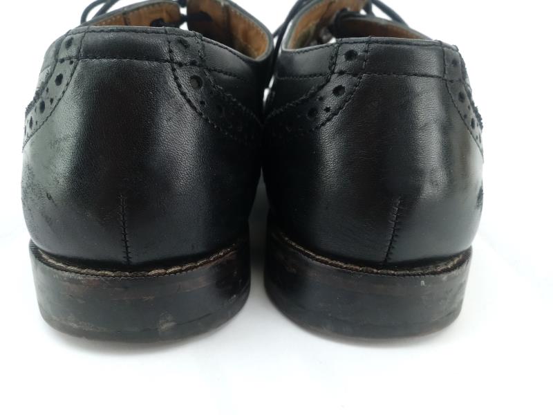 FLORSHEIM for Macy's Marino Wingtip Oxford Shoes Brogue Black Leather Men's 8.5