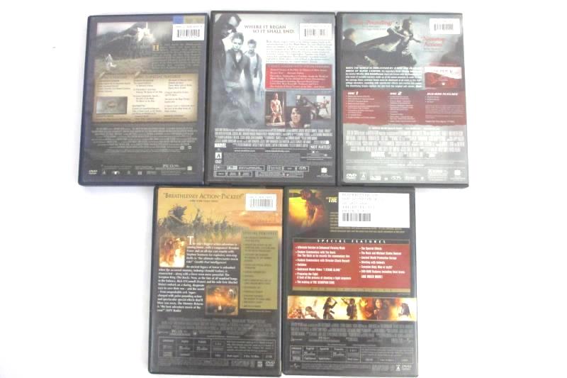 Lot of 5 Action DVDs Blade II The Lord Of The Rings The Mummy Returns