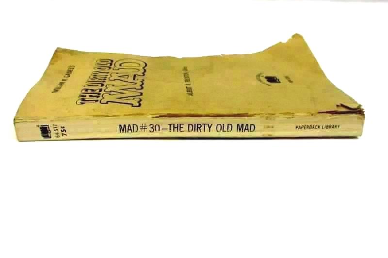 Lot of 2 Mad Books Mad's Maddest Artist Steps Out And The Dirty Old Mad