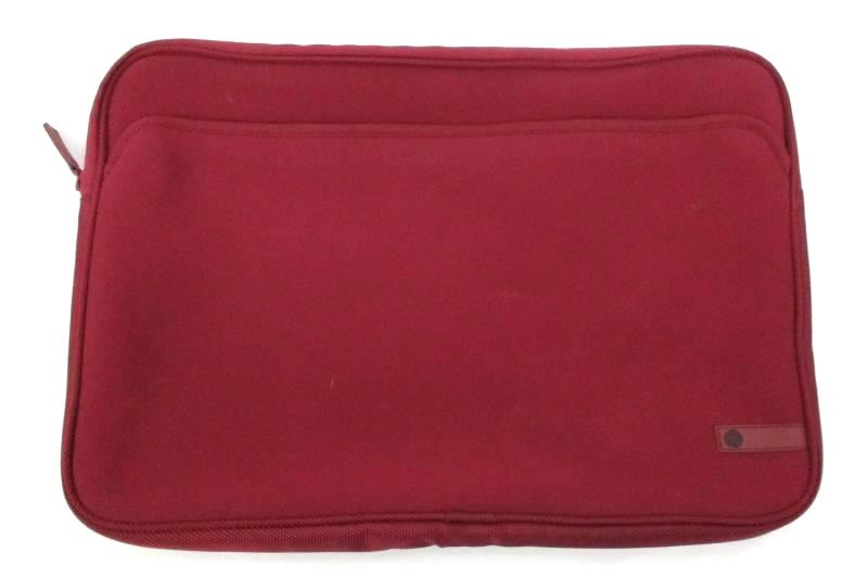 2 Soft Sided Laptop Cases Burgundy 15 Inches HP And 16 Inches Black Unbranded