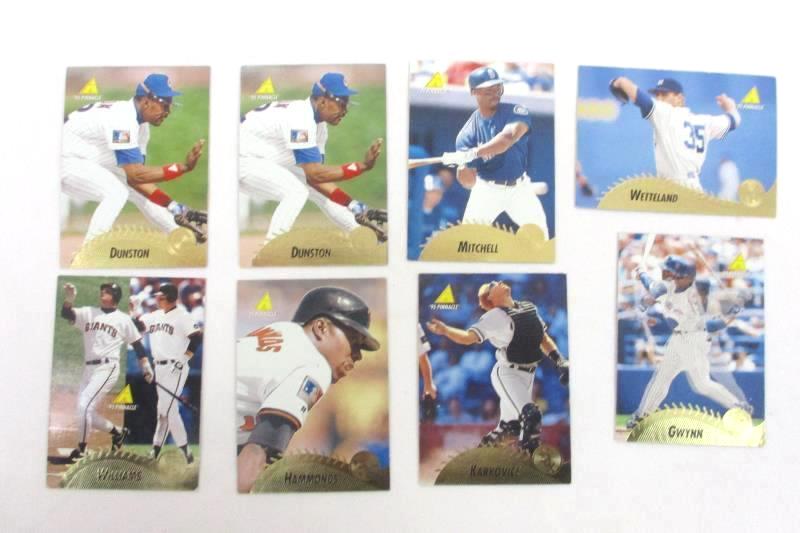 Lot of 14 Vintage 1995 Pinnacle Baseball Cards And Rookie Cards Collectibles