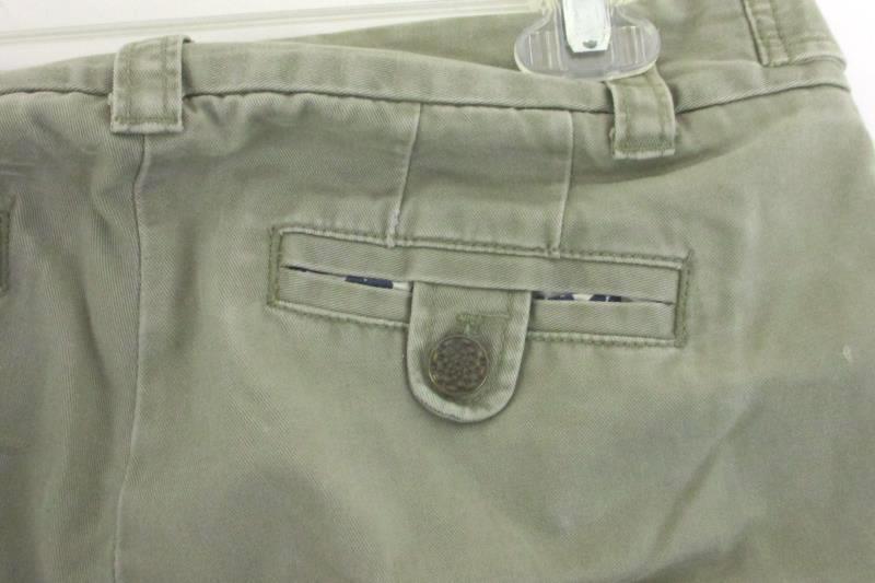 Toddler Boy J.Crew Classic Twill Wide Leg City Fit Olive Pants Trouser 2T