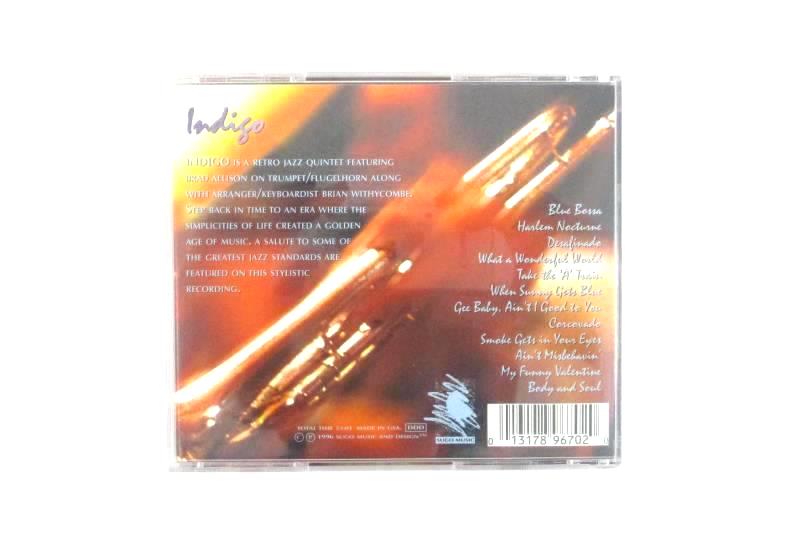 Lot of 2 CDs American Evergreens Indigo Featuring Brad Allison On Trumpet