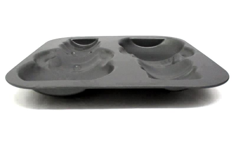 Tin Snowman Nonstick Cake Mold Pan Holiday Christmas 13 By 12 And a Half Inches