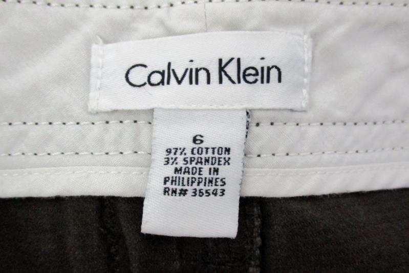 Calvin Klein Brown Corduroy Pants Low Rise Cotton Women's Size 6