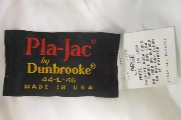 Pla Jac By Dunbrooke Windbreaker Jacket Men's Size 44 L 46 Lumber And Sawmill