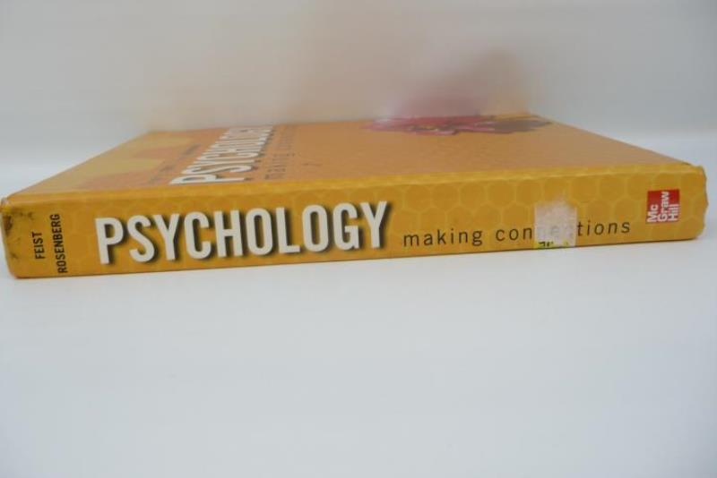 Psychology Making Connections Hardcover Gregory J. Feist Erika L. Rosenberg