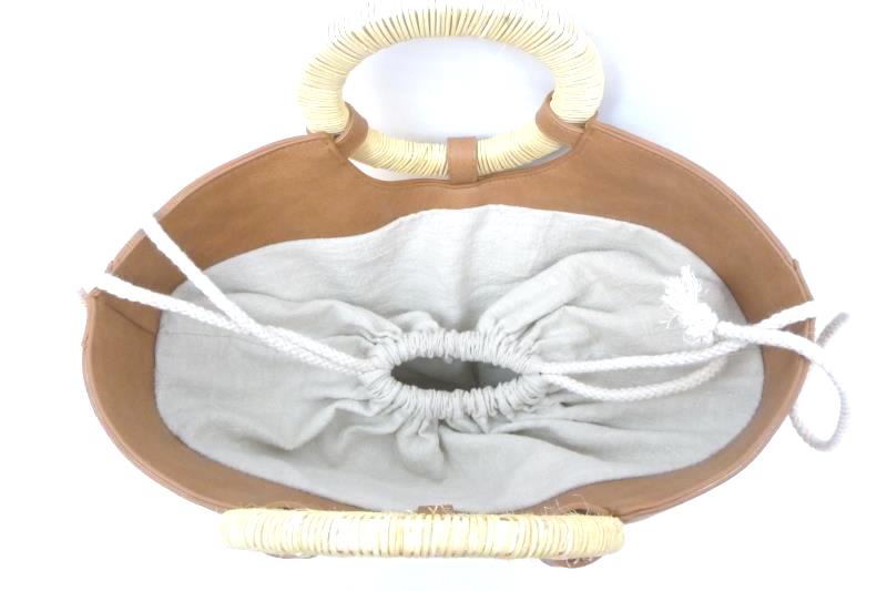 Universal Thread Goods Co Medium Handbag Purse Tan Draw String