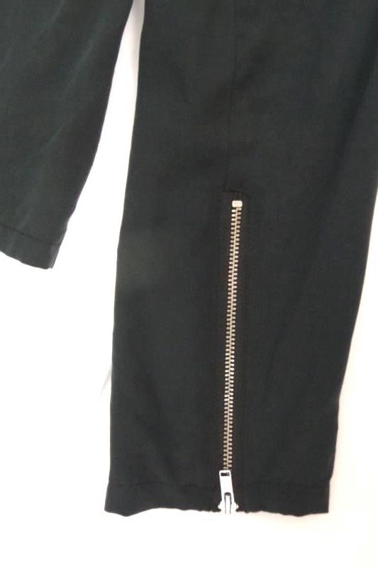 Trouve Dark Gray Women's Sz M Asymmetrical Full Zip Motorcycle Jacket Draped