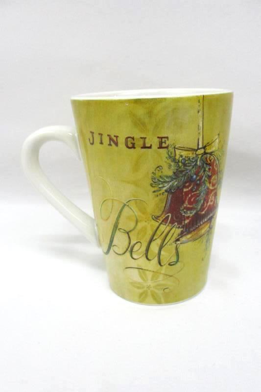 Lot of 2 Christmas Mugs Royal Norfolk Night Bright Oneida Jingle Bells