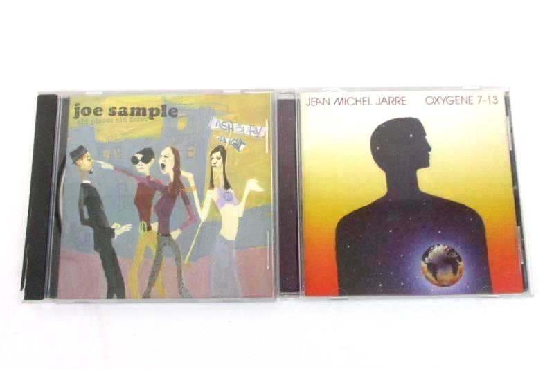 Lot Of 2 CD's Jean Michel Jarre Oxygen 7-13 Joe Sample Old Places Old FacesCD