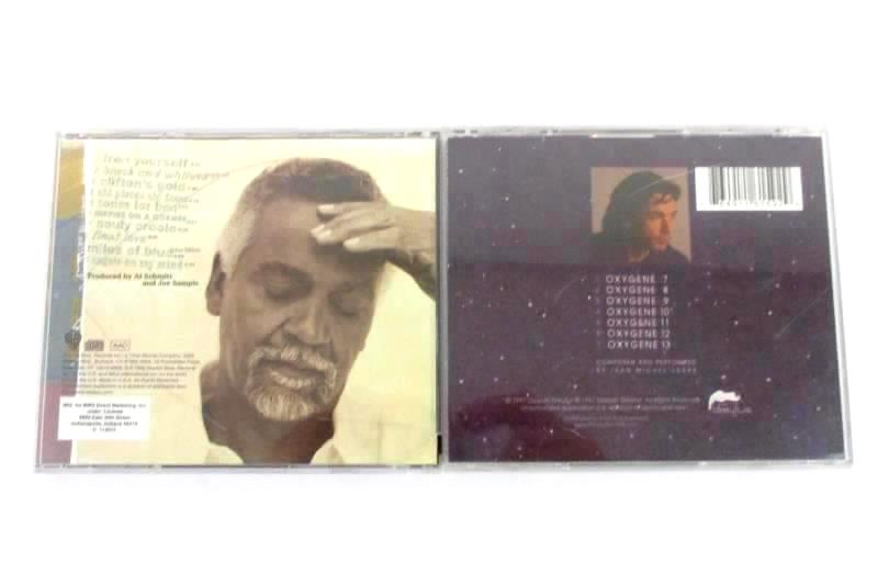 Lot Of 2 CD's Jean Michel Jarre Oxygen 7-13 Joe Sample Old Places Old FacesCD