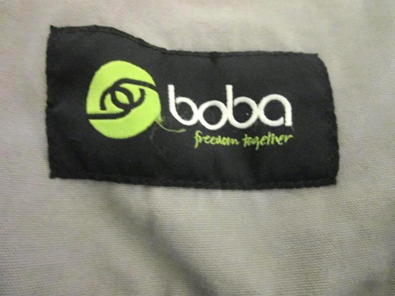 Boba Diaper Bag Pack Removable Shoulder Strap Multiple Pockets Black Gray