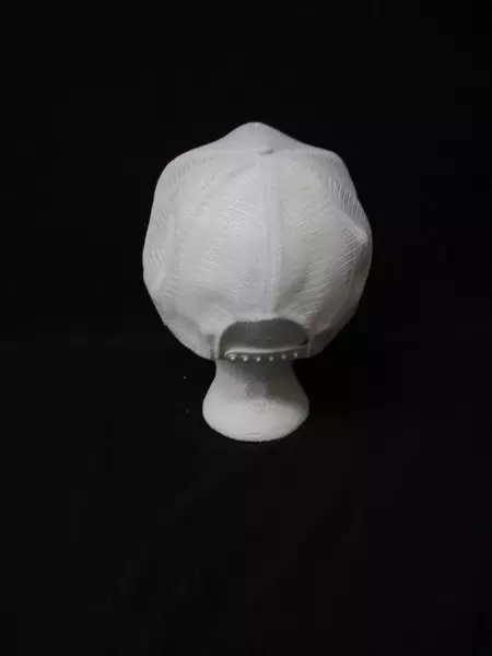 Great Western Ball Cap Norwegian Uff Da Nylon Mesh Off White Trucker Adjustable