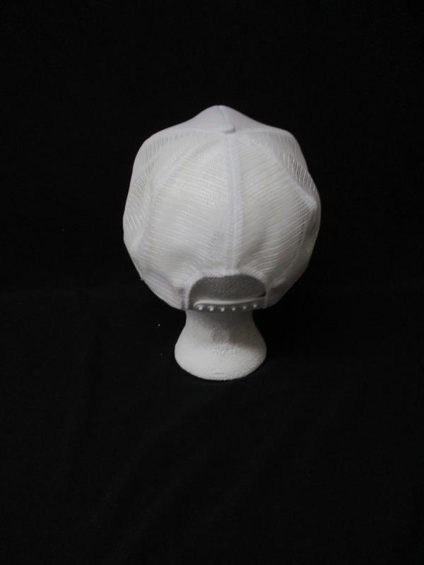 Great Western Ball Cap Norwegian Uff Da Nylon Mesh Off White Trucker Adjustable