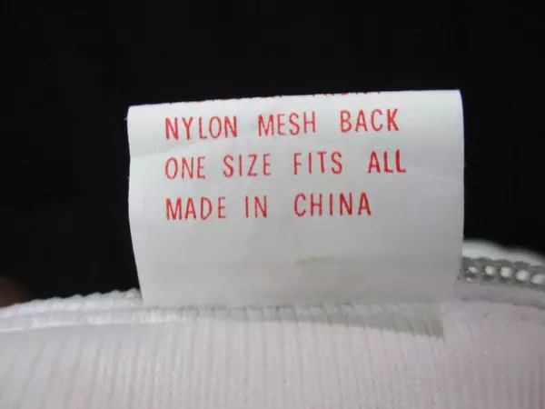 Great Western Ball Cap Norwegian Uff Da Nylon Mesh Off White Trucker Adjustable