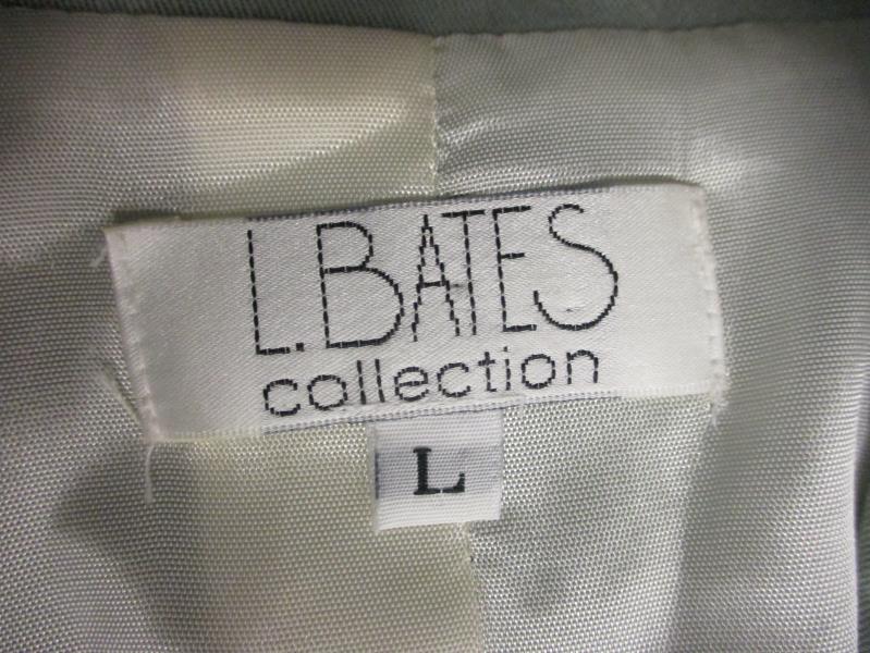 Women's L. Bates Light Green Coat Skirt Combo Size 6 for Skirt and Large Coat