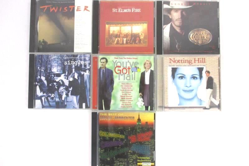 Movie Soundtrack CDs Notting Hill You've Got Mail Twister Pure Country Lot of 7