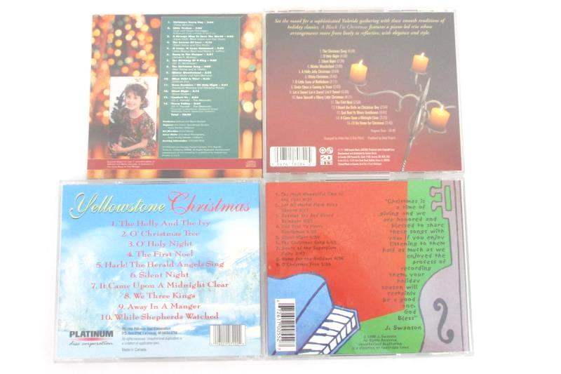 4 Christmas CDs Includes William Harness Jonathan Swanson Piano Wonderful Time