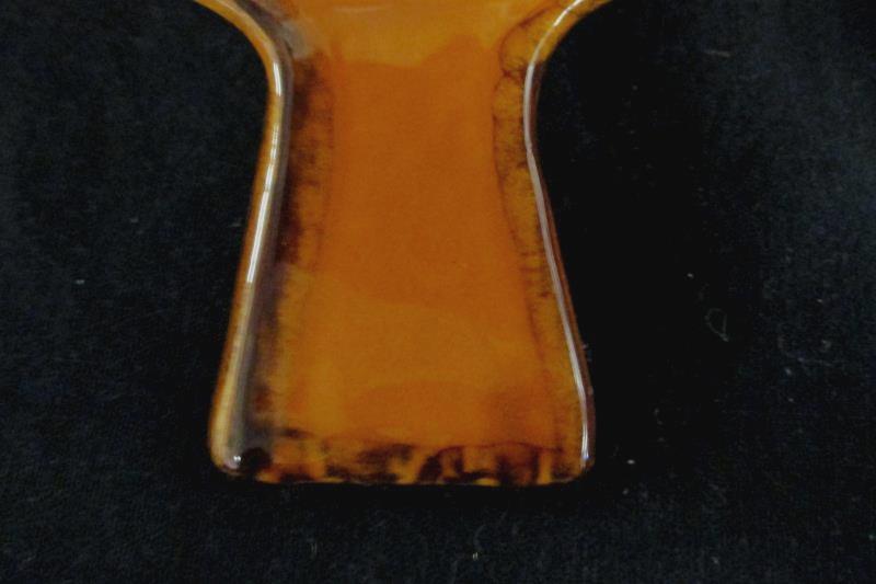 Lot of 3 II Nodo Ceramiche Leaf Shaped Serving Dishes Green Orange White
