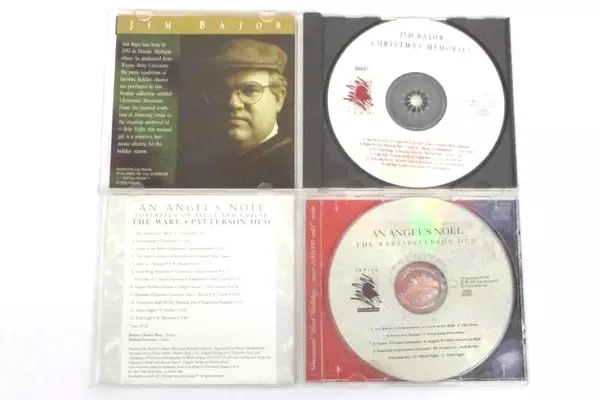 Lot of 2 Classical Christmas Music Album CDs Angel's Noel and Christmas Memories