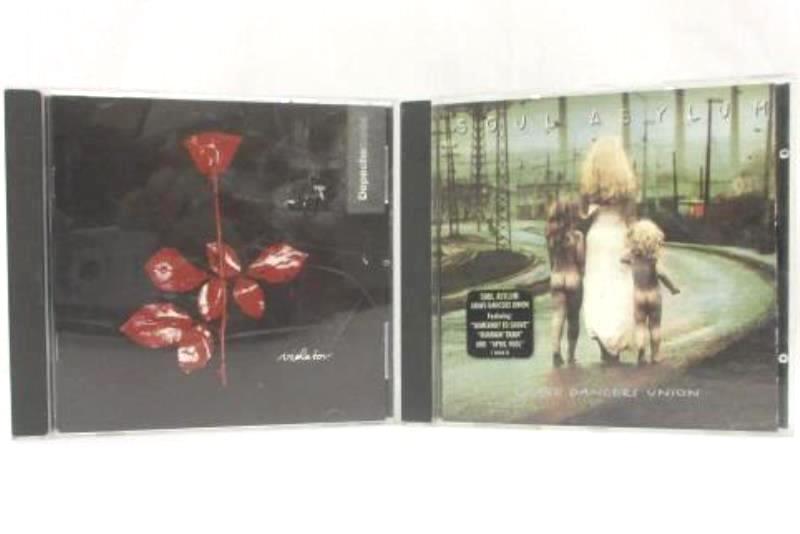 Lot Of 2 Rock CDs Depeche Mode Violator Soul Asylum Grave Dancers Union CD