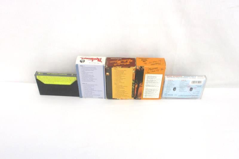 Lot of 10 Cassette Tapes Orchestra Pop and Classical Oldies