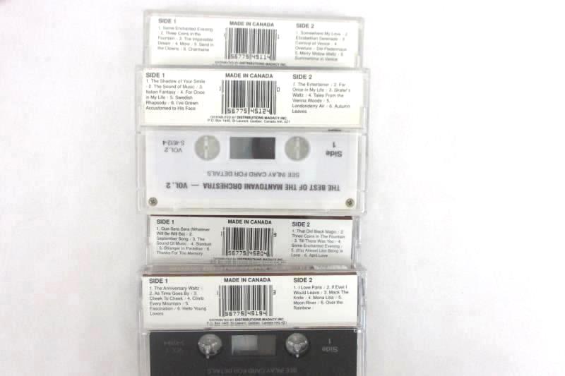 Lot of 10 Cassette Tapes Orchestra Pop and Classical Oldies