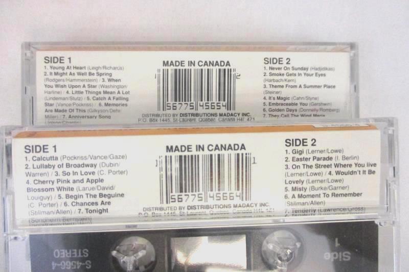 Lot of 10 Cassette Tapes Orchestra Pop and Classical Oldies