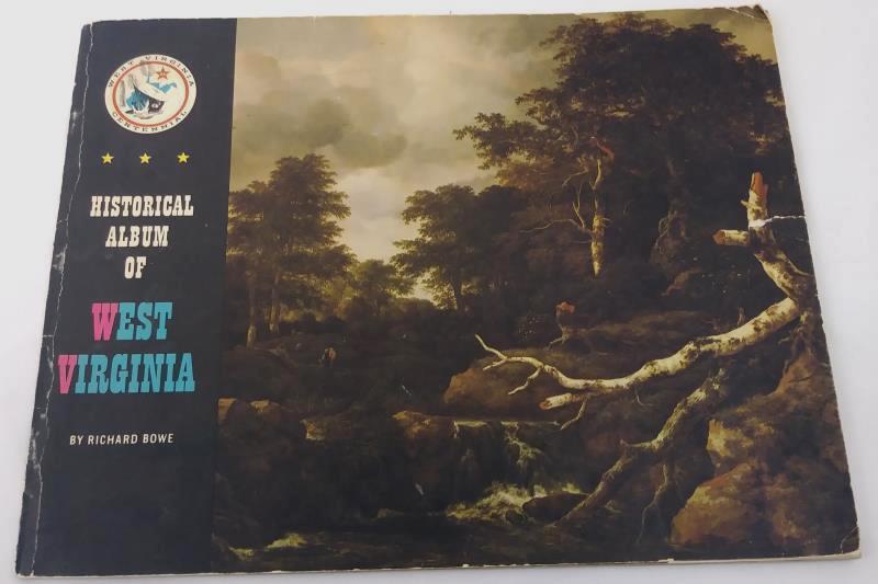 Vtg 1962 Historical Album of West Virginia by Richard Bowe Centennial