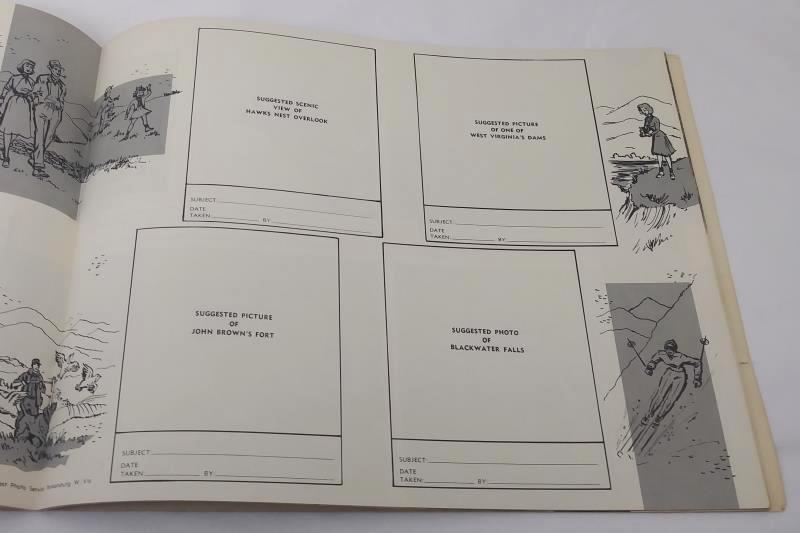 Vtg 1962 Historical Album of West Virginia by Richard Bowe Centennial