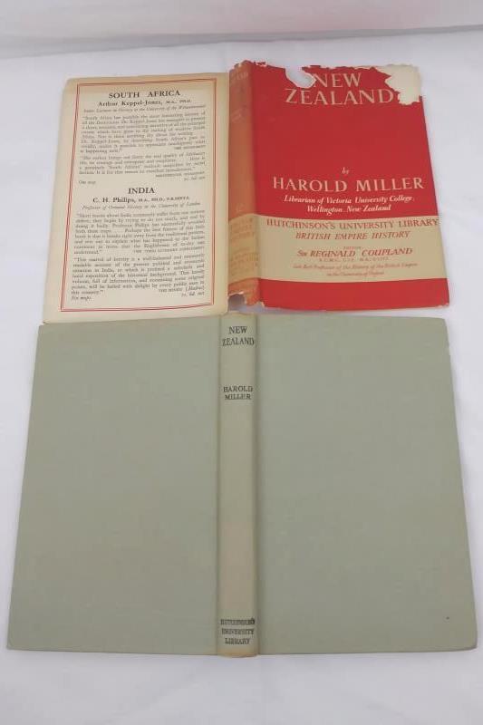 New Zealand by Harold Miller 1951 Hardcover Hutchinson's University Library