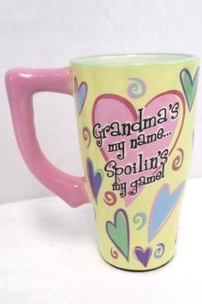 Celebrate Grandmother Love Plate Grandma Spoilin' Mug No Place Like Home Plaque