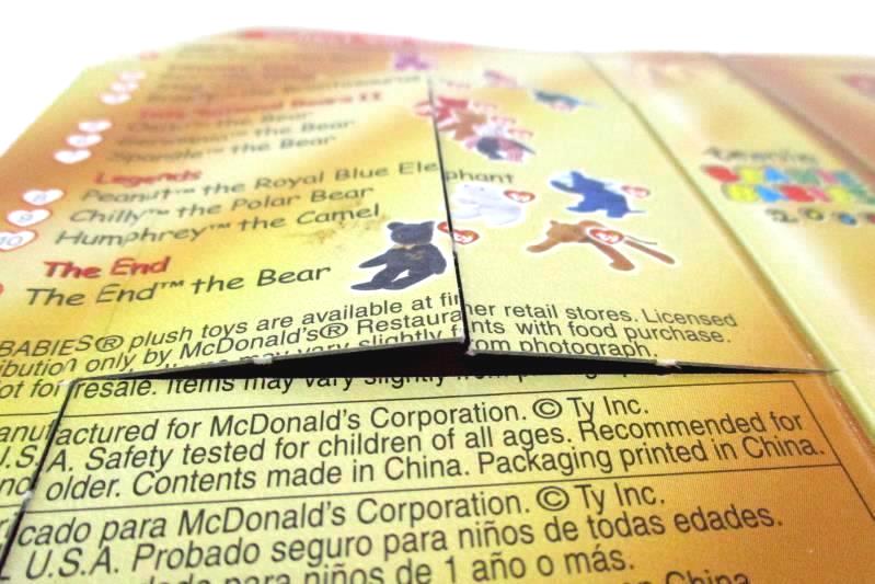 Ty 2000 Ronald McDonald House Charities Millenium Bear Rare In Package