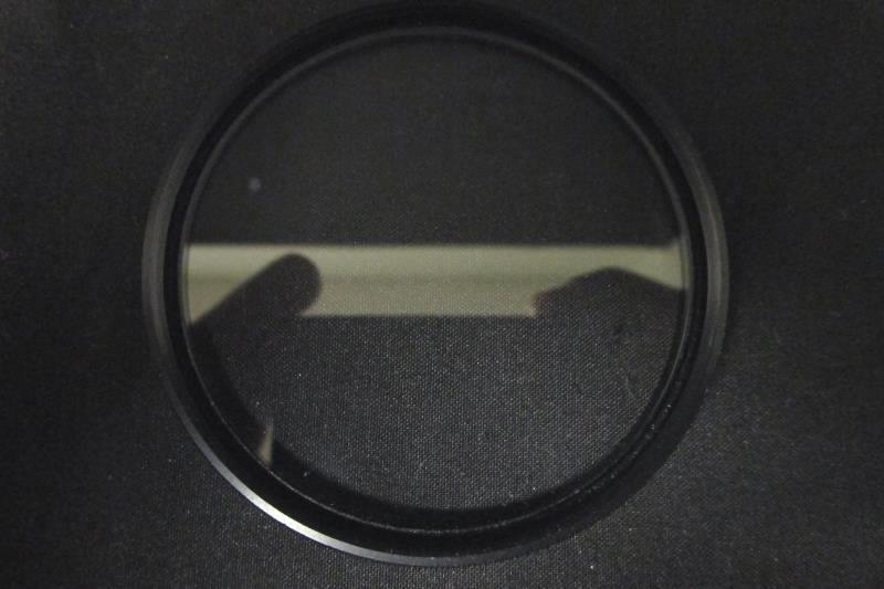 Sunpak 62mm UV Lens Filter Black and Clear Threaded