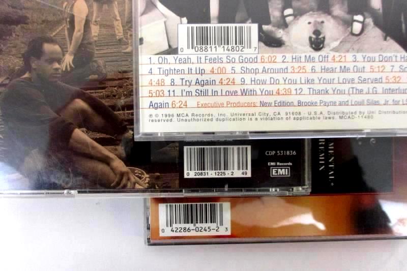 Lot Of 3 Blessed Union Of Souls Home New Edition Boyz II Men Bended Knee CD