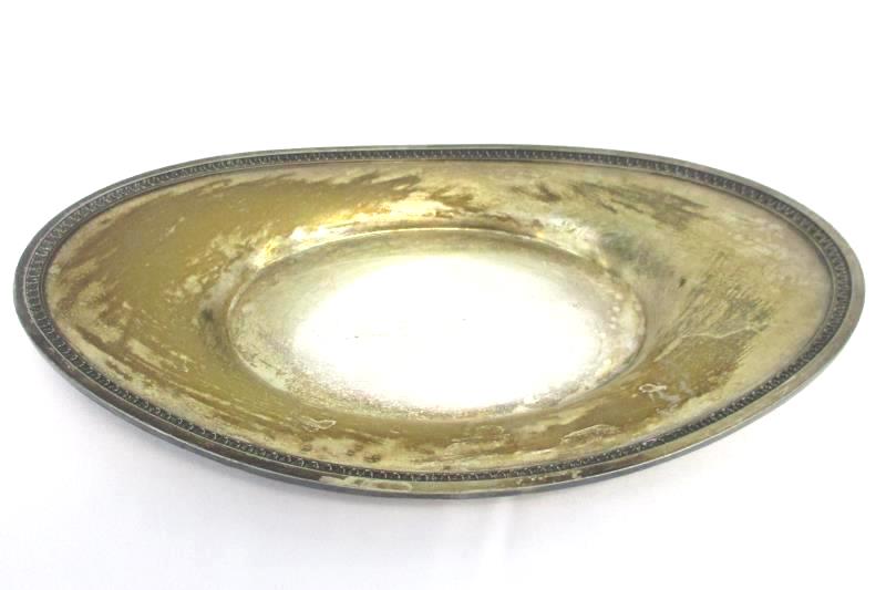 EPNS Gravy Sauce Boat with Saucer Knickerbocker Silver Co. C644