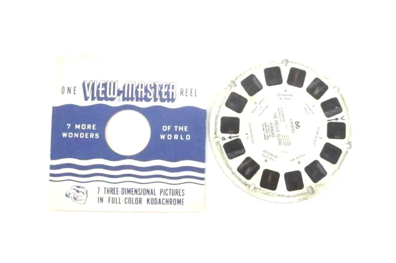 Vintage Sawyer's View Master Reel 66 The Orchid Island Hawaii 1951