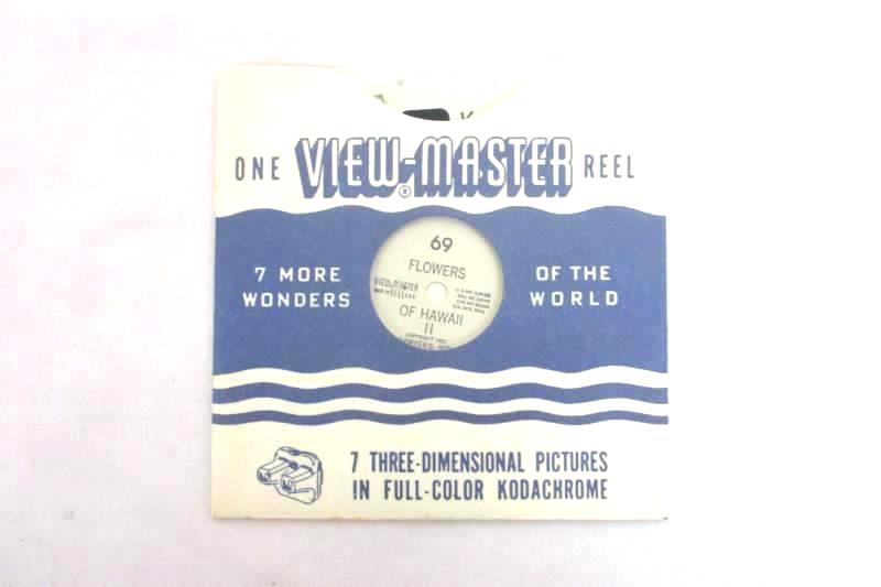 Vintage Sawyer's Inc. View-Master Reel Flowers of Hawaii II Reel 69 7 Wonders
