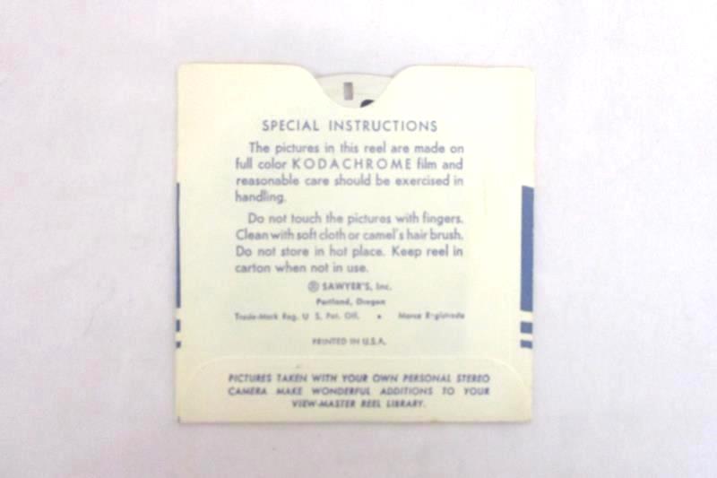 Vintage Sawyer's Inc. View-Master Reel Flowers of Hawaii II Reel 69 7 Wonders