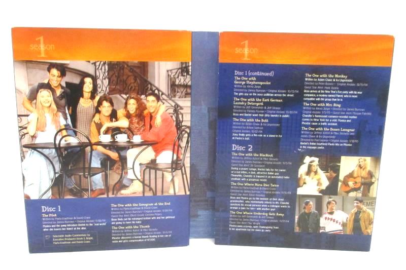 Friends The Complete First Season DVD 2002 3 Disc Set Missing Disc 3