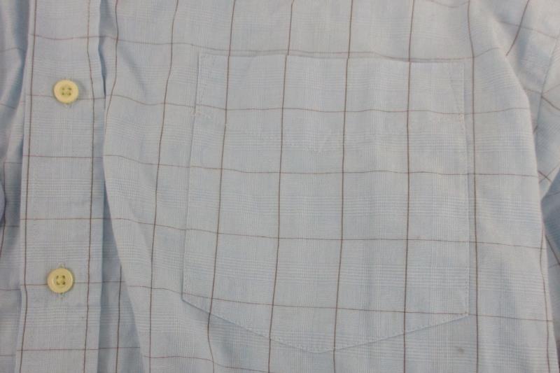 Eddie Bauer Tultex Puritan Shirt Top Button Up Blue Gray Men's Sz XL Lot of 3