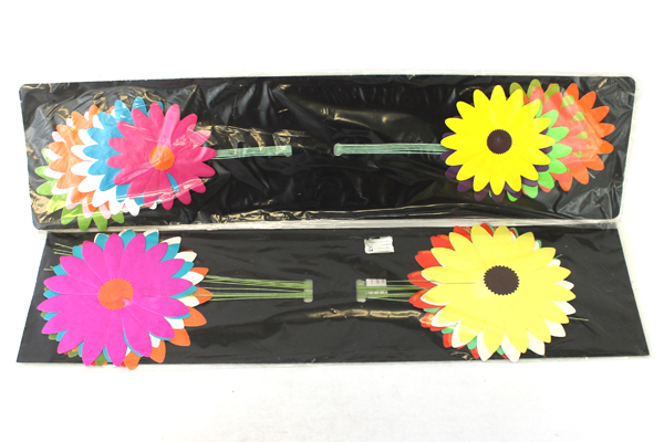 Lot of Spring Daisy Flower Decor & Embellishments - Paper Projects & Display