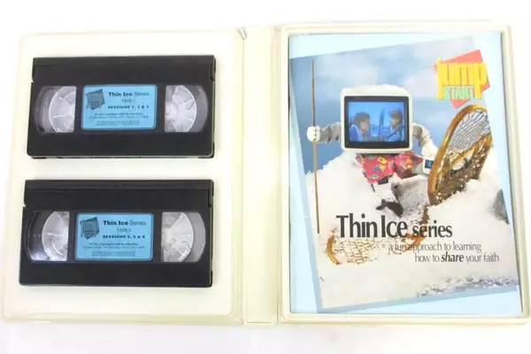 Jump Start Thin Ice Series Share Your Faith Small Group Set Side By Side VHS