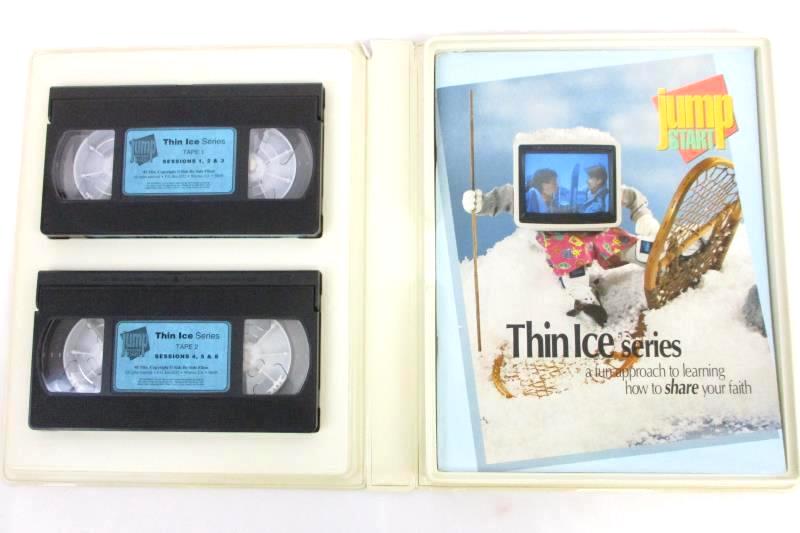 Jump Start Thin Ice Series Share Your Faith Small Group Set Side By Side VHS