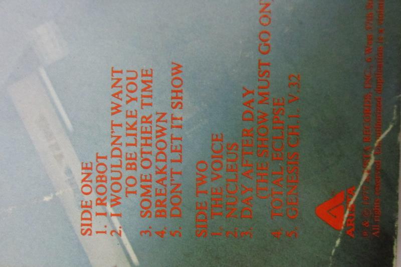 The Alan Parsons Project I Robot Vinyl Record LP Gatefold Die Brandneuevon