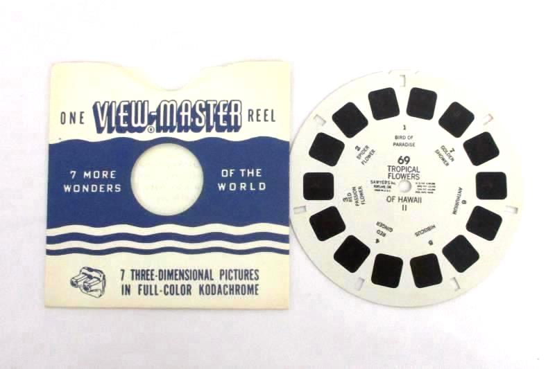 Vintage Sawyer's Inc.View Master Tropical Flowers of Hawaii II Reel 69