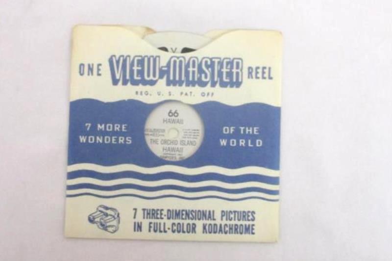 Vintage Hawaii View Master Reel 66 The Orchid Island Hawaii 1951