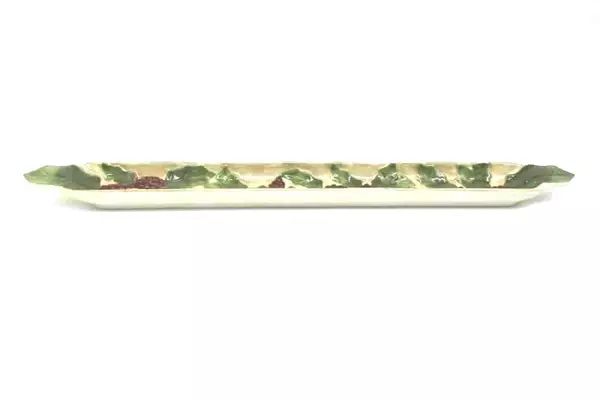 Olive Oil Dipping Serving Trays Set Of 3 Grape and Leaves Decor Red Green