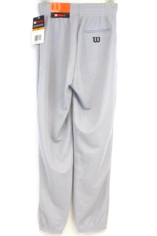 Wilson Men's Athletic Baseball Softball Pants A4374 Gray Size S with Tag